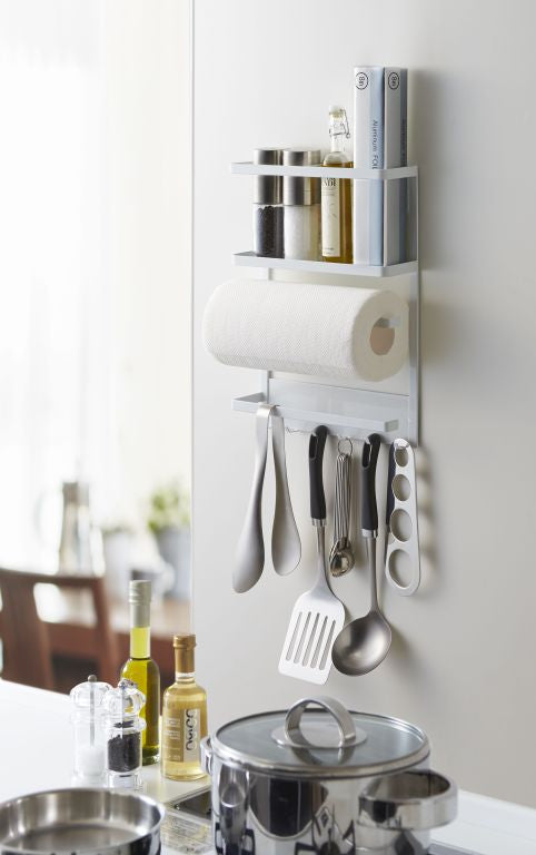 Yamazaki Magnetisch Keukenrekje Koelkast - Tower - Wit