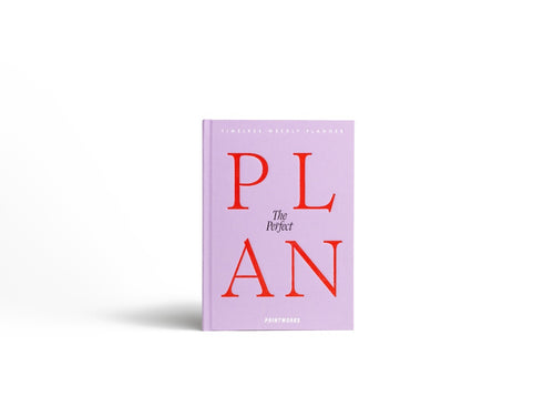 Printworks Weekplanner - The Perfect Plan - Paars