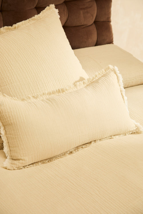 Calma House Kussenhoes Layer2 - Ecru - 30x60