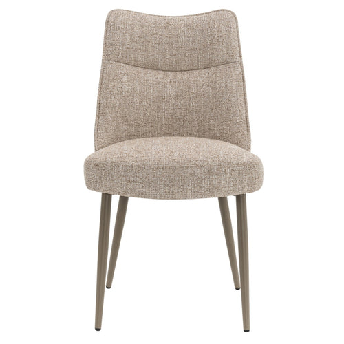DÉJA Living Eetkamerstoel Meau - Beige/Taupe - Zithoogte 47cm - Set van 2 - vtwonen shop