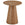 Furnhouse ronde salontafel Tango - Zwart - Ø 45 cm
