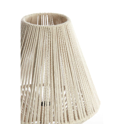 Light & Living tafellamp FELIDA - wit - Ø28cm