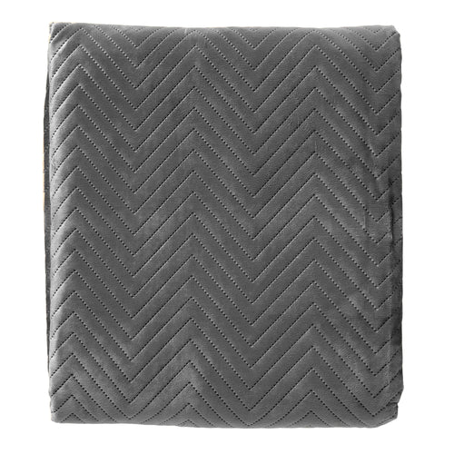 VELO - bedsprei 220x240 cm - Charcoal Gray - antraciet