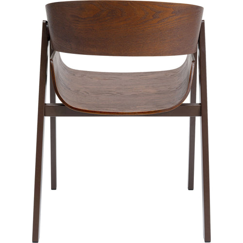 Kare Design Stoel met armleuningen Biarritz bruin - vtwonen shop