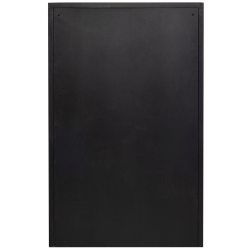 WOOOD 3-vaks schoenenkast Sabine - Metaal - Zwart - 103x66x16 - vtwonen shop