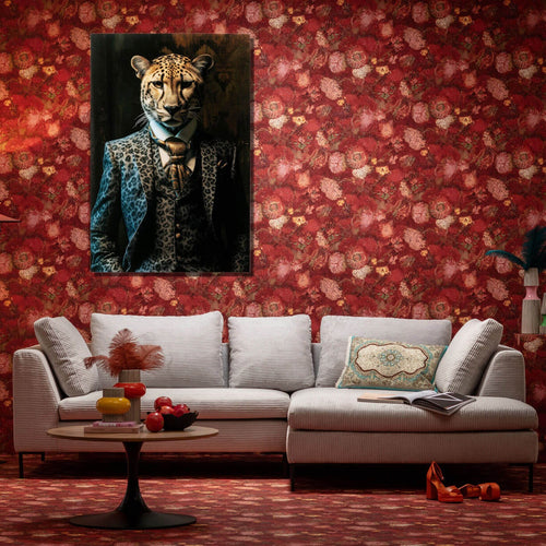Kare Design Wandfoto luipaard pak 100x150cm