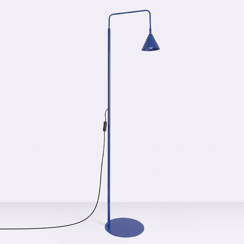 Sollux Lighting Vloerlamp NOX ultramarijn - 30x30x165cm
