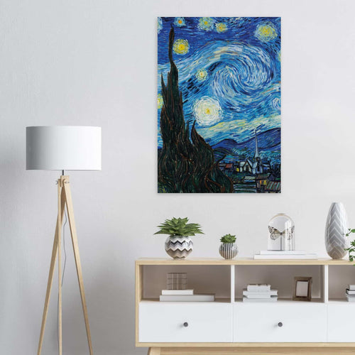 Artfulprints  Vincent van Gogh - Starry night   poster 70x100 cm - vtwonen shop