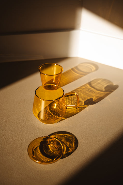 Bredemeijer -Tea for one Livorno glas amber 290ml - vtwonen shop