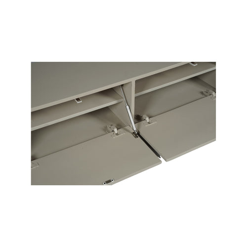 StarFurn Zwevend Tv-meubel Vision - Zandkleur Hout - 240x35x30cm - vtwonen shop