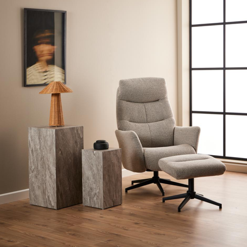 Rebellenclub Fauteuil Gunto - Beige - vtwonen shop