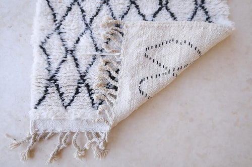 AFK Living vloerkleed Berber - handgemaakt - Wol - 140 cm x 200 cm