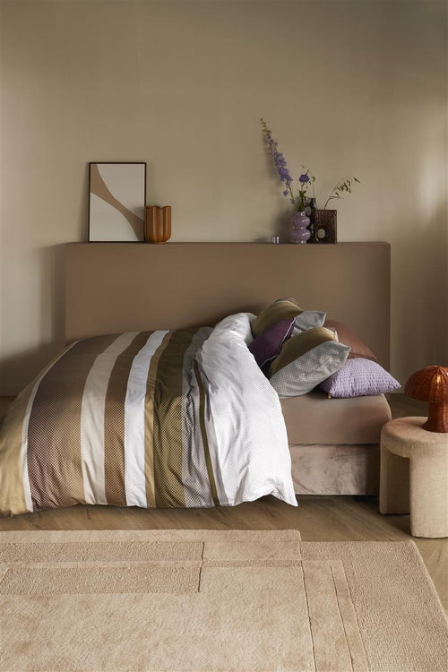 Beddinghouse dekbedovertrek Rhys - 200x200/220 cm - goud - vtwonen shop