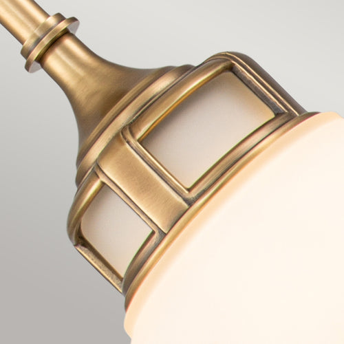 Elstead Hinkley Amelia Koepel hanglamp Heritage messing