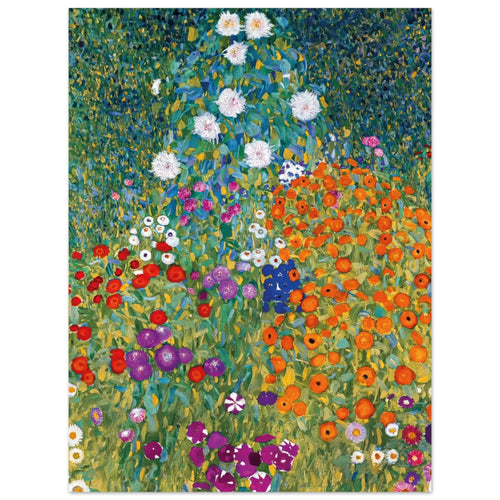 Artfulprints  Gustav Klimt - Blumengarten   poster 30x40 cm - vtwonen shop