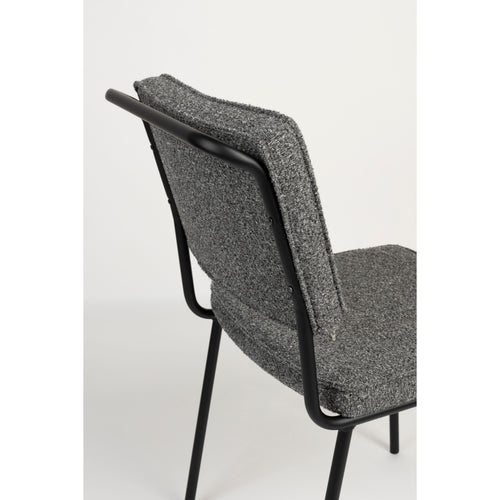 Zuiver Buddy Eetkamerstoelen Zwart - Set van 2