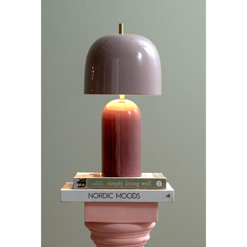 Leitmotiv tafellamp Rico - paars - Ø20cm - vtwonen shop