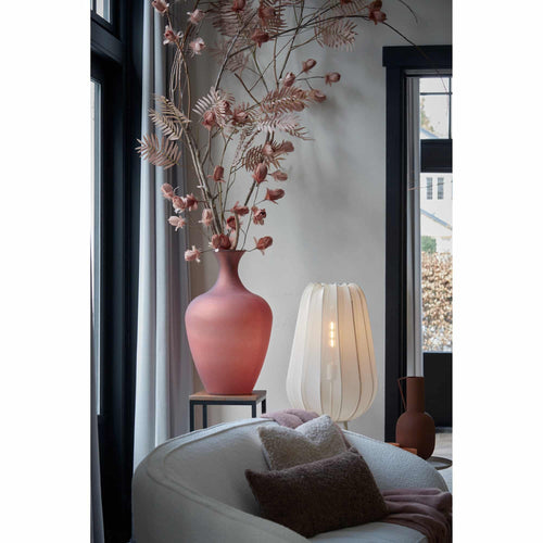 Light & Living vloerlamp Plumeria - bruin - Ø42cm