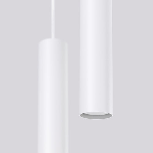 Sollux Lighting Hanglamp LAGOS 2P wit - 15x15x118cm