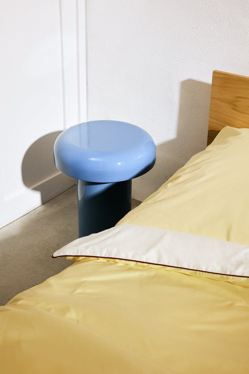 noo.ma OBA Kussensloop - 80x80 cm - Sunny Yellow