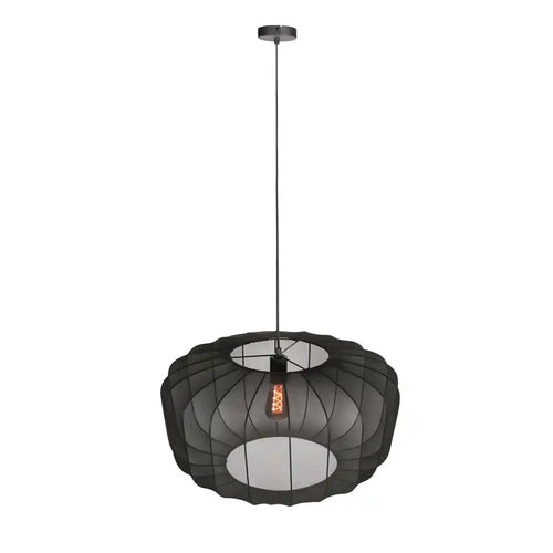 Anne Light & home hanglamp Sable - 1 lichts - 60  x 150   cm - zwart - vtwonen shop