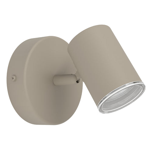 EGLO spot Consuma 1 - gu10 - 11 cm - zand