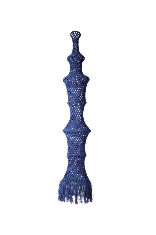 Calma House Plafondlampenkap Pleko - Donkerblauw - 30x180