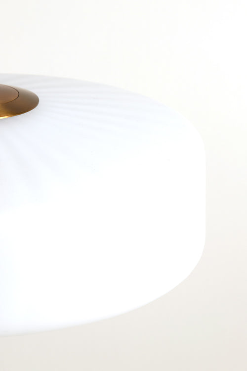 vtwonen hanglamp Pleat - wit - Ø30cm