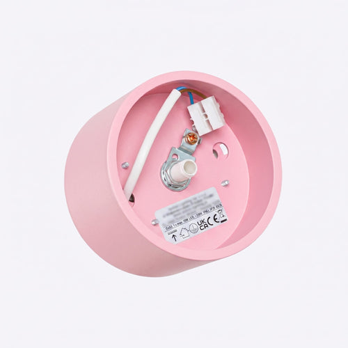 Sollux Lighting Plafondlamp MODO 1 roze Gx53 - 10x10x6cm