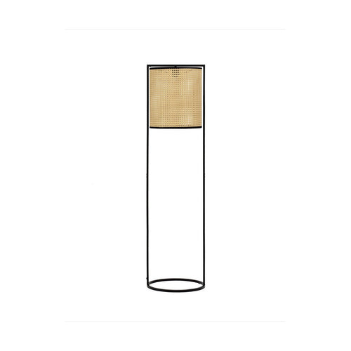 Nova Luce ERTO Vloerlamp Zandzwart E27 1x12W