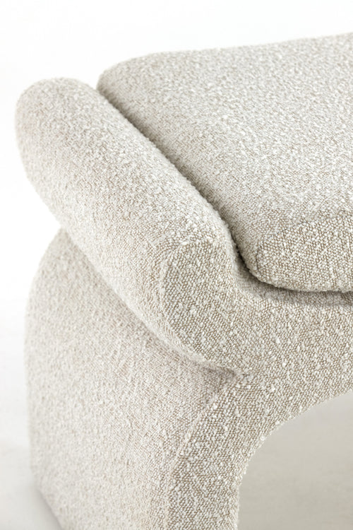 Light & Living poef NAFYA - 119x45x48cm - bruin