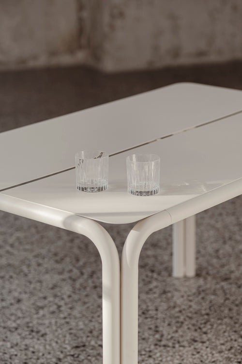noo.ma NOKK Outdoor eettafel - Piazza Beige - vtwonen shop