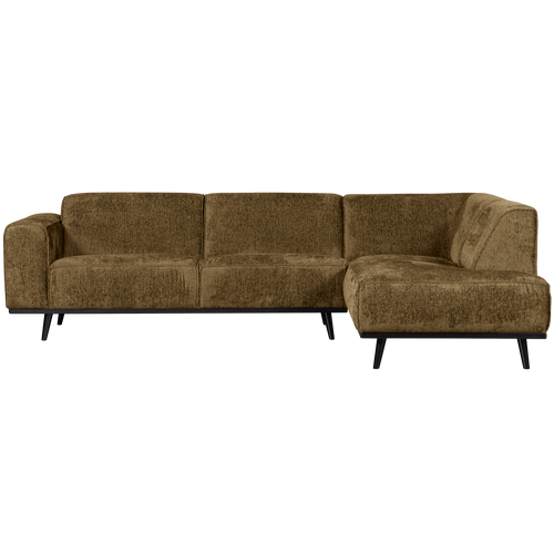 WOOOD hoekbank rechts Statement - Polyester - Brass - 77x274x210