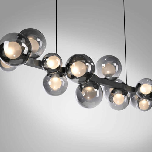 Neuhaus PURE hanglamp E-Popup - 18 lichts - 120  x 240   cm - antraciet - vtwonen shop