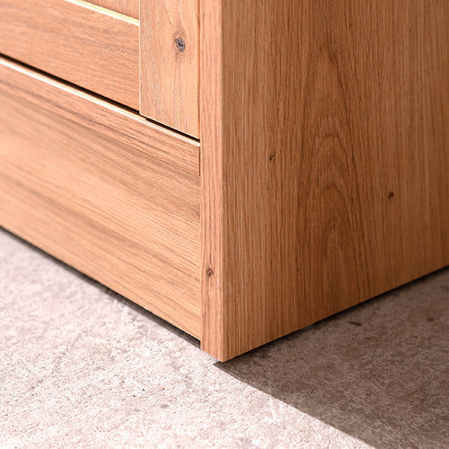Calicosy - TIMBER Buffetkast met 4 deuren - Eiken - 40x200x90 cm