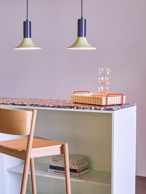 Hübsch dienblad Splint - ijzer/rattan - 42x27xh10cm - vtwonen shop