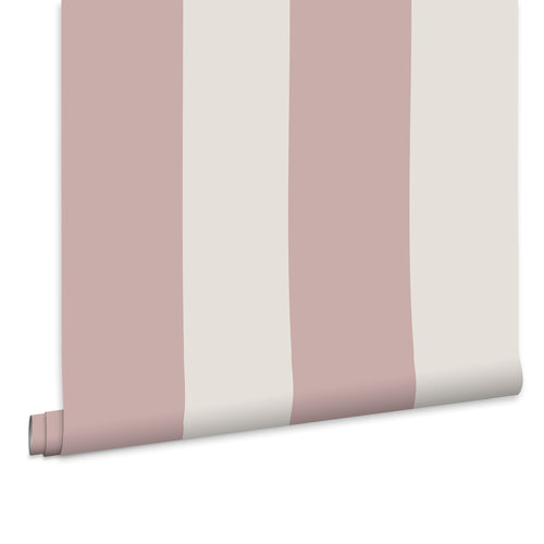 Joules Vliesbehang - Harborough Stripe Pink - 1005x52