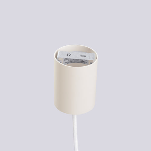 Sollux Lighting Hanglamp HALO 1 beige - 12x12x120cm