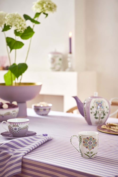Pip Studio - Kleine Mokken - Lily & Lotus - Off White - Set van 6