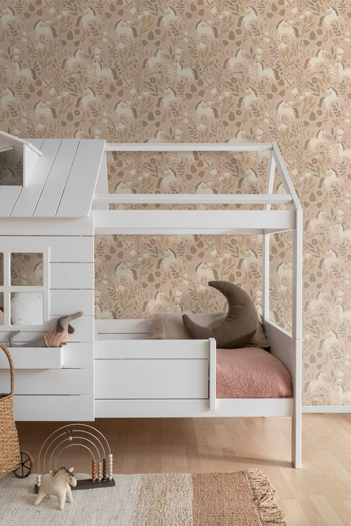 ESTAhome behang unicorns zand beige - 53 cm x 10.05 m - 139875 - vtwonen shop