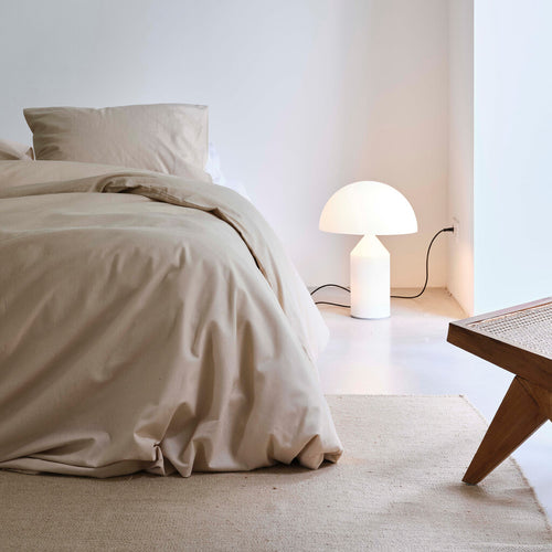 Cinderella - Dekbedovertrek Morning Flanel - 140x250 cm - Licht Zand