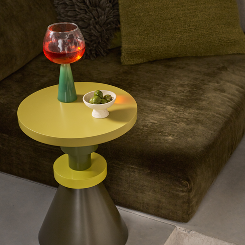 Urban Nature Culture spritz cocktail glass set van 2 - Jade Green - in cadeauverpakking - Ø 10.5x19cm