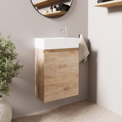 LOMAZOO toiletmeubel Malibu - licht eiken