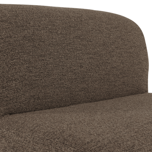 WOOOD 1-zits bank Mojo Base - Bouclé - Bruin Melange - 74x84x97