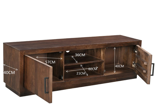 Livingfurn tv-meubel Jaxx - 180cm - mangohout - vtwonen shop