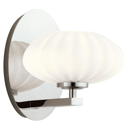 Elstead Kichler Pim Badkamer Wandlamp Gepolijst Chroom, 3000K, IP44