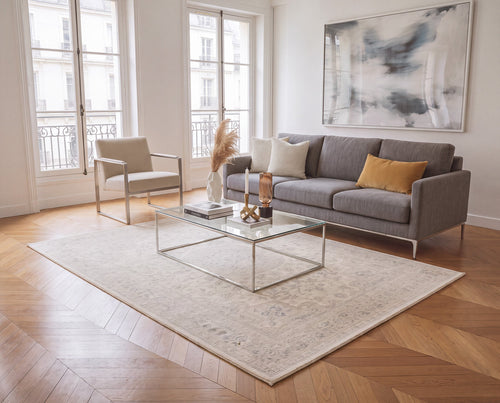 AFK Living vloerkleed Topkapi - zeer zacht - beige - 80 x 300 cm