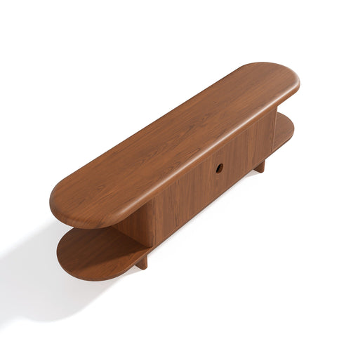 Sia Home - TV-meubel BOIA - multiplex walnoot 180cm