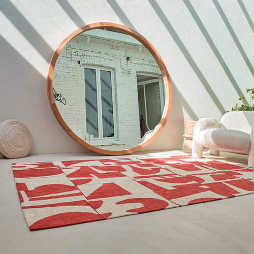 Louis De Poortere vloerkleed Rust - rood - 170x240cm