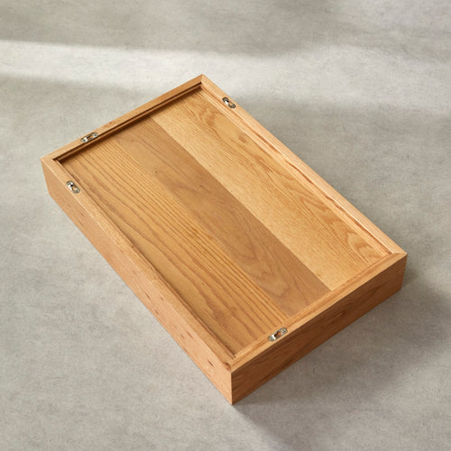 Tikamoon Eikenhouten spiegel 70 x 45 cm - Naturel